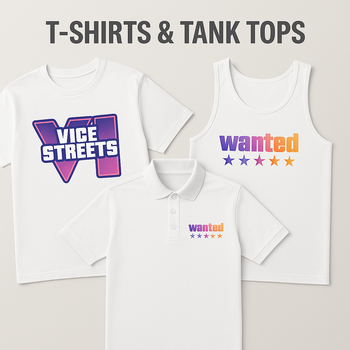 T-Shirts & Tank Tops – GTA VI Vice Vibe Clothing
