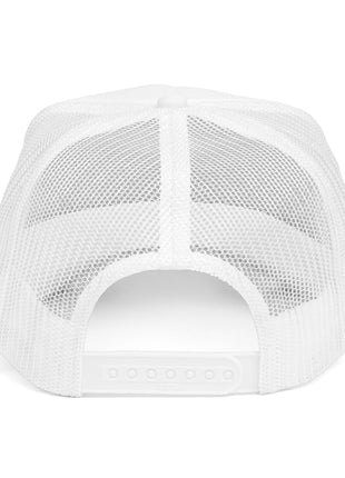 Trucker Cap — "Wanted" Retro Rainbow Stars Hat