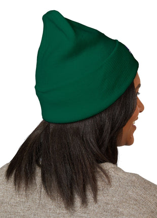 Embroidered 'Vice Streets' Cuffed Beanie – Retro Vaporwave Knit Hat