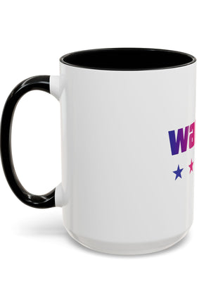 Wanted Rainbow Accent Coffee Mug