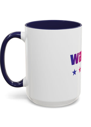Wanted Rainbow Accent Coffee Mug