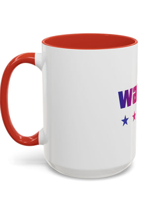 Wanted Rainbow Accent Coffee Mug