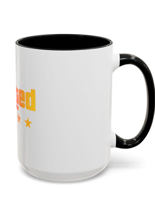 Wanted Rainbow Accent Coffee Mug