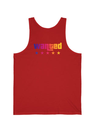 Miami Nights Tank Top — Retro Sunset Car Graphic "Miami Nights" Beach Vest