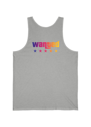 Miami Nights Tank Top — Retro Sunset Car Graphic "Miami Nights" Beach Vest