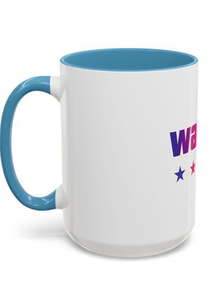 Wanted Rainbow Accent Coffee Mug