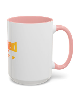 Wanted Rainbow Accent Coffee Mug