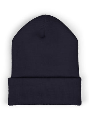 Copy of Embroidered 'The Streets' Logo Cuffed Beanie — Retro Purple Graphic Knit Hat