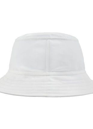 Wanted Rainbow Stars Bucket Hat — Retro Bold Text Sun Hat