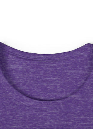 Miami Nights Women's Tee — Retro Sunset Palm Beach Graphic Tee ("WANTED" Back)