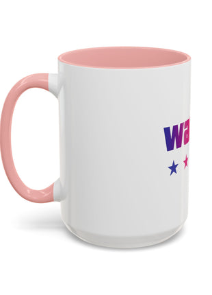 Wanted Rainbow Accent Coffee Mug